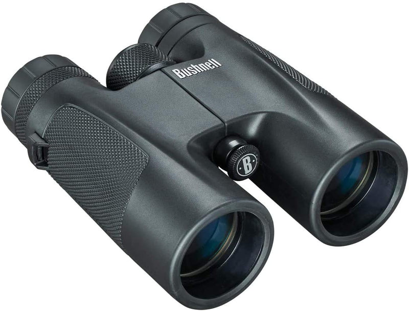 Bushnell Fernglas Powerview Mid Schwarz 10x42, Schwarz 10x42