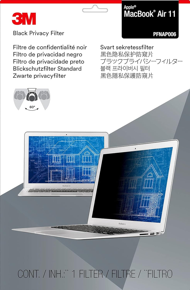 3M PFMA11 Blickschutzfilter Standard für Apple MacBook Air 29,6 cm (entspricht 11") 29,6 cm Apple Ma