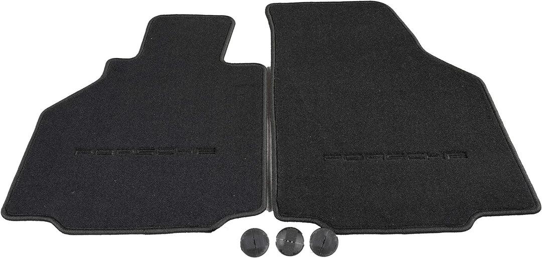 Porsche 911 996 / Boxster 986 Fussmatten Satz (2 Teile) SCHWARZ
