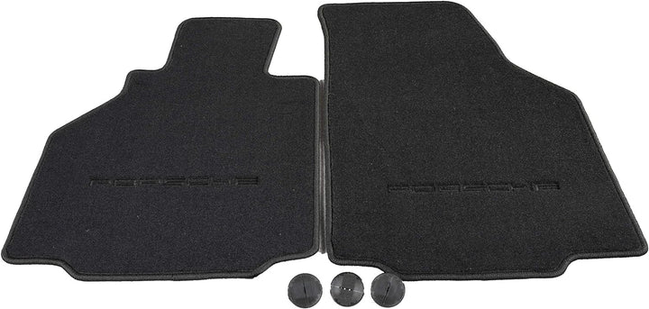 Porsche 911 996 / Boxster 986 Fussmatten Satz (2 Teile) SCHWARZ