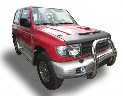 AB-00836 CARBON OPTIK Auto Bra kompatibel mit Mitsubishi PAJERO - SHOGUN - MONTERO Bj. 1990-2000 Hau