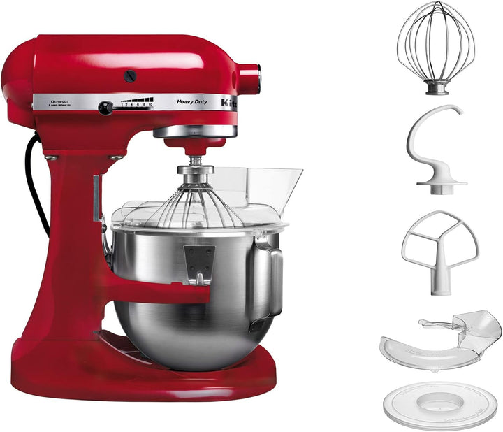 KitchenAid 5KPM5EER Küchenmaschine Heavy Duty empire rot, Küchenmaschine