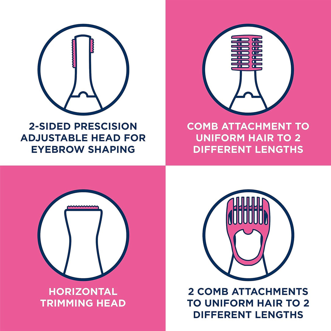 Veet Präzisions-Trimmer Beauty Styler, für Damen, für empfindliche Haut