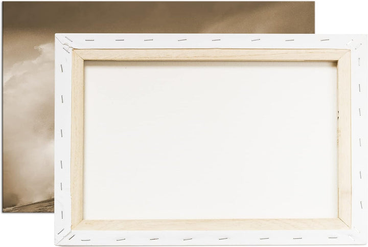 deyoli Surf Aktion Format: 60x40 cm Effekt: Sepia als Leinwandbild, Motiv fertig gerahmt auf Echthol