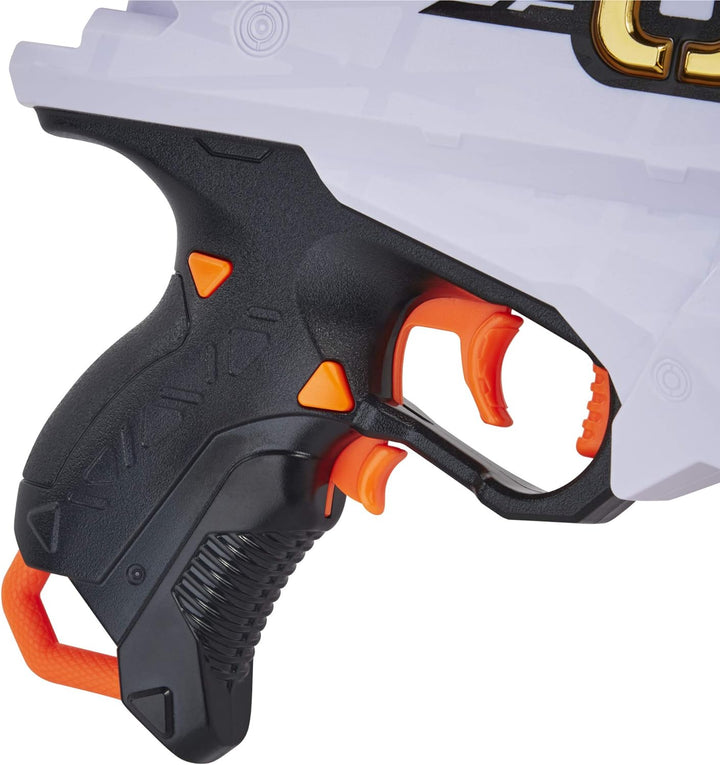 NERF Ultra Amp Motorized Blaster, 6-Dart Clip, 6 Ultra Darts, Compatible Only Ultra Darts