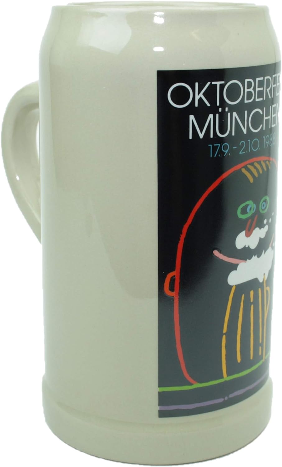 Steinfixx® - Original Oktoberfestkrug 1988 I Jahrgangskrug I Jahreskrug I Wiesnkrug I Sammlerkrug