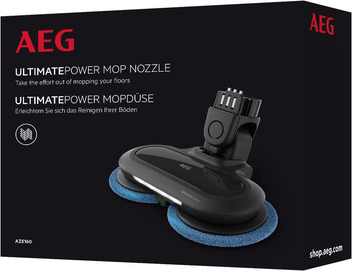 AEG AZE160 UltimatePower Mopdüse für AEG 6000 Akku-Staubsauger (Düse für effiziente Nass-Reinigung,
