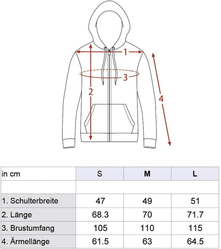 CoolChange Kapuzen Pullover im Sora Design | Hoodie für No Game No Life Fans | Grösse: M