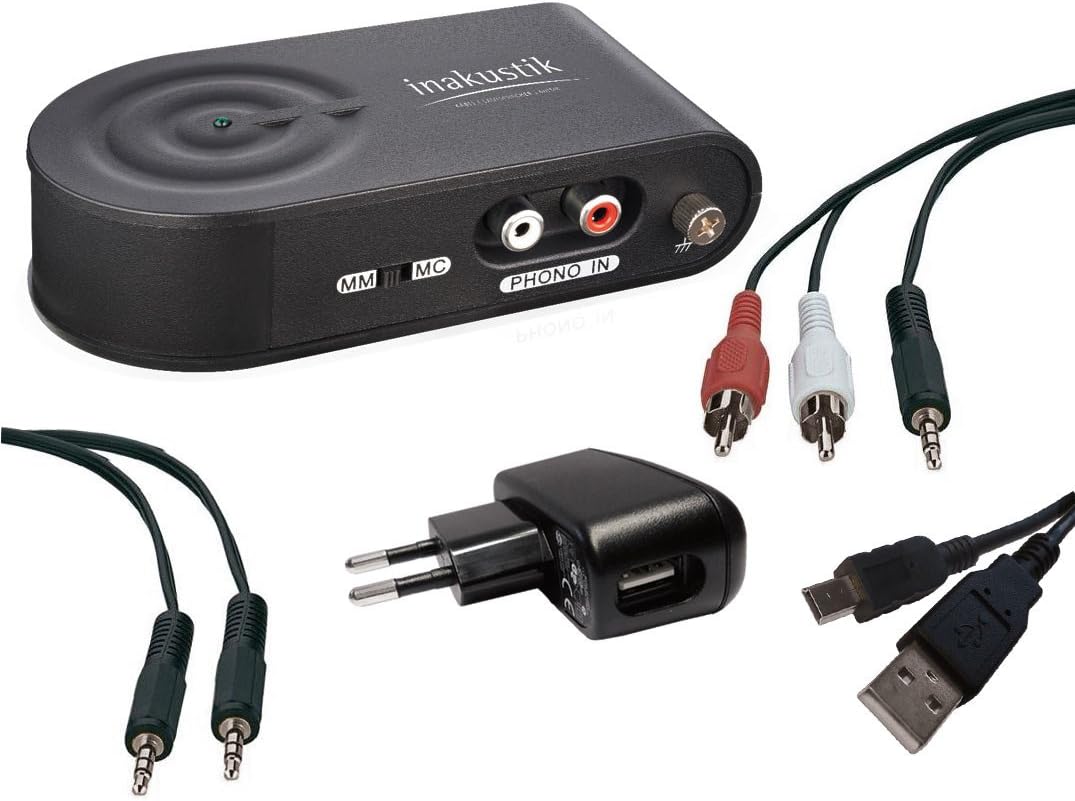 inakustik Premium Phono Vorverstärker mit USB