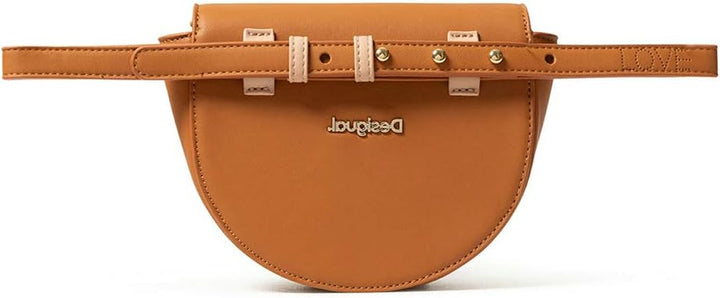 Desigual Damen Riño_rhapsody Nyon Münzbörse, Beige (Crudo V), 5x13.5x18 cm