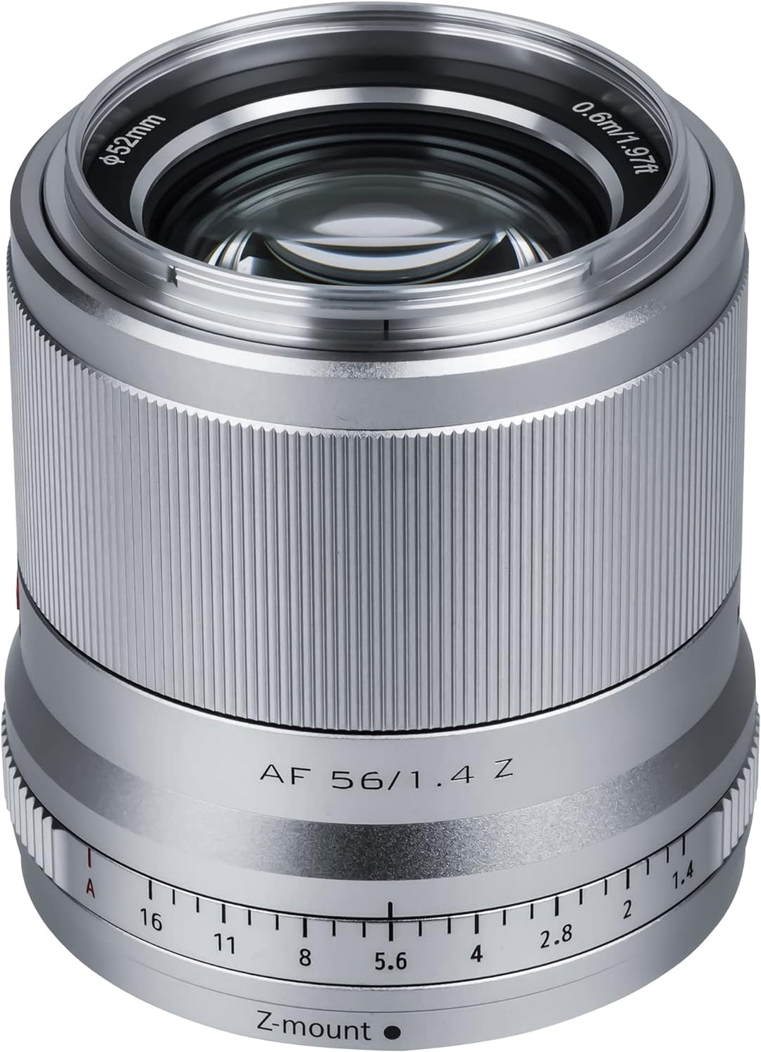 VILTROX 56mm F1.4 Z-Mount Prime Objektiv fürNIkon Z fc Z7 II Z6 II Z5 Z6 Z7 Z50 (Festbrennweite, STM