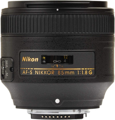 Nikon AF-S Nikkor, 85mm f/1.8G Objektiv, schwarz, Nital Card: - Single, Single