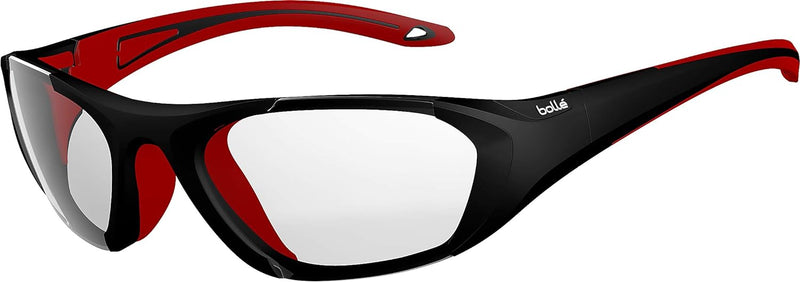 Bollé Kinder Baller Sonnenbrille, Black/Red, Medium