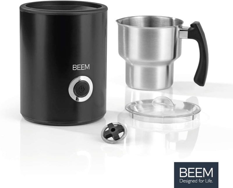 BEEM MILK-PERFECT Induktions-Milchaufschäumer - 260ml | Induktion | 3 Programme | Cappuccino Latte M