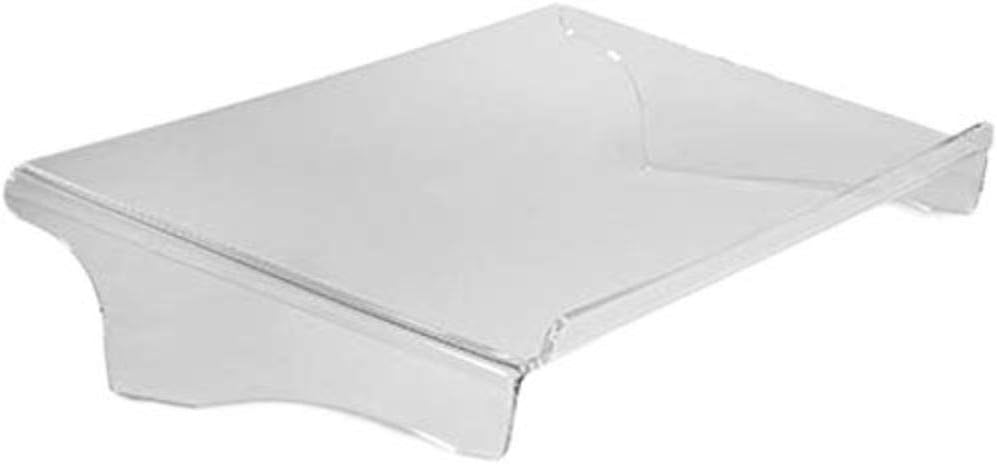 BakkerElkhuizen Q-doc 100, Ergonomischer Dokumentenhalter, für niedrige Bildschirmpositionen, transp