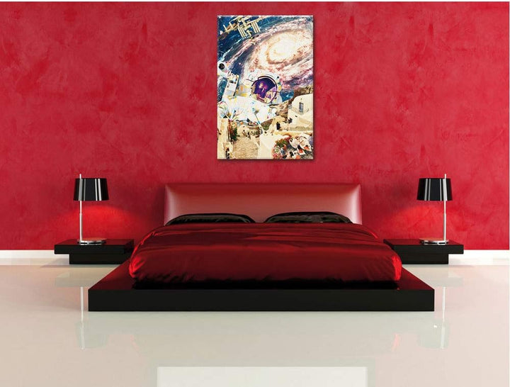 Stepped out of a dream Leinwandbild Bild auf Leinwand, XXL riesige Bilder fertig gerahmt mit Keilrah