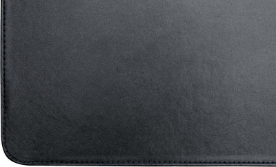SIGEL SA166 Schreibunterlage Eyestyle aus hochwertigem Leder-Imitat, schwarz / dunkelgrau, Schreibun
