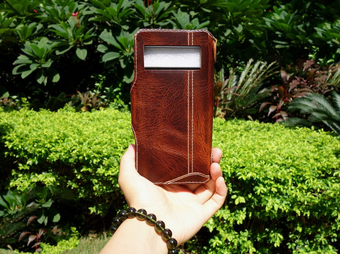 Yogurt Handyhülle für Google Pixel 6 Pro, Hülle Echtleder Case Ledertasche Lederhülle für Pixel 6 Pr