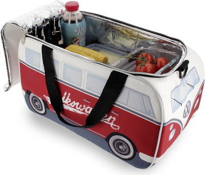 BRISA VW Collection - Volkswagen isolierte Kühl-Wärme-Thermo-Picknick-Lunch-Tasche-Box für Lebensmit