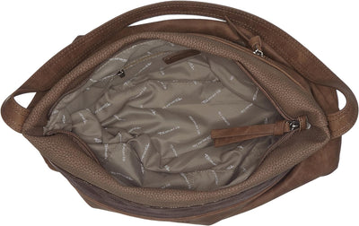 Tamaris Tasche Khema Hobo Bag Schultertasche Braun Brown Braun (Brown Comb.), Braun (Brown Comb.)