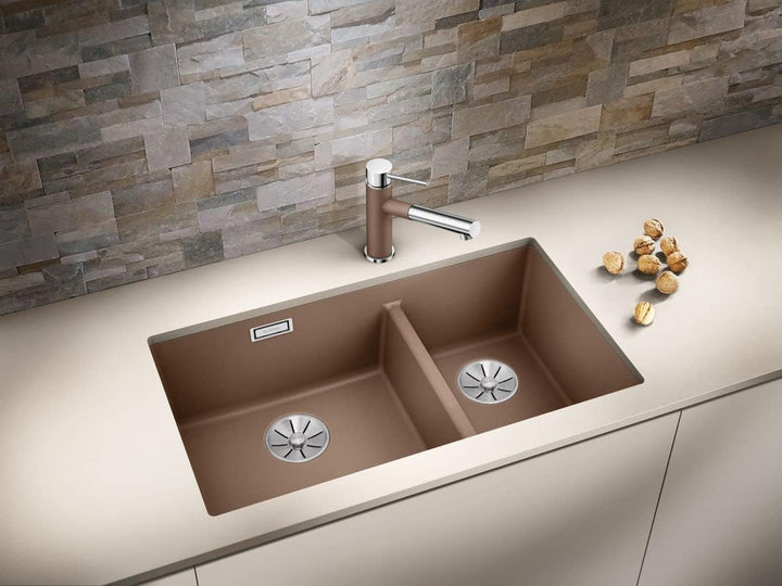 BLANCO SUBLINE 430/270-U | SILGRANIT tartufo | Einbauart: Unterbau | Hauptbecken links | ohne Ablauf