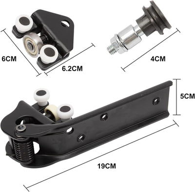 Konuooer Führungsrolle für Schiebetür rechts (oben, Mitte, unten) kompatibel mit Master 3 Master 2 T