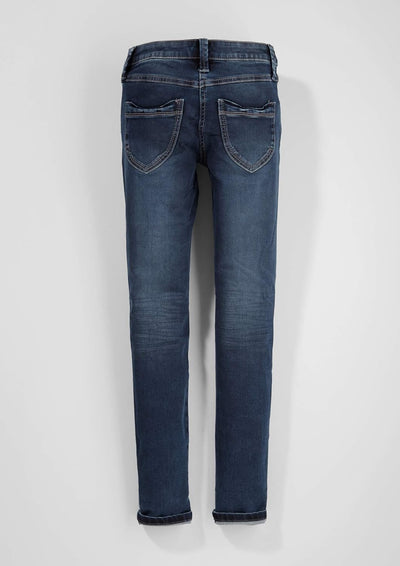 s.Oliver Mädchen 73.909.71.3356 Jeans, Blau (Blue Denim Stretch 57z6), 134 (Herstellergrösse: 134/BI