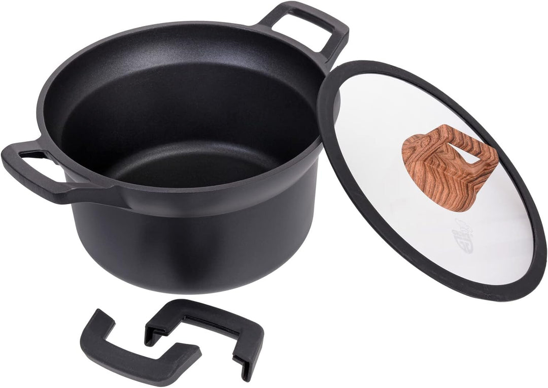 GRÄWE Kochtopf Aluguss 24 cm, Serie Alu-Line Kochtopf Ø 24 cm, Kochtopf Ø 24 cm