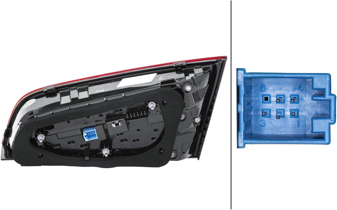 HELLA 2SV 012 837-131 Heckleuchte - LED - innerer Teil - links - für u.a. Audi A3 Sportback (8Va, 8V