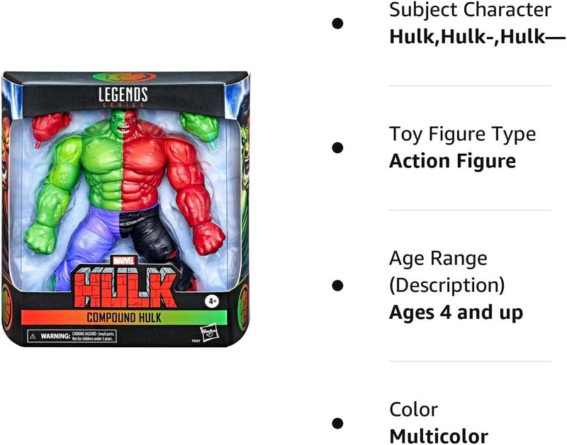 Marvel Legends Series Avengers Compound Hulk 6" Exclusive Action Figure