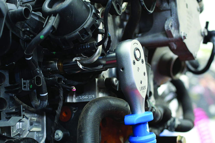 Laser 7601 Steckschlüsselsatz für schwierigen Zugang, 3/8 Zoll D, 8-teilig