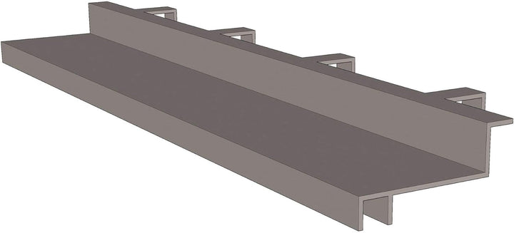 Juwel Schneckenkanten für Hochbeet Timber (6 Bausteine, Schneckenabwehr, für eine 3,6 m Umrandung, F