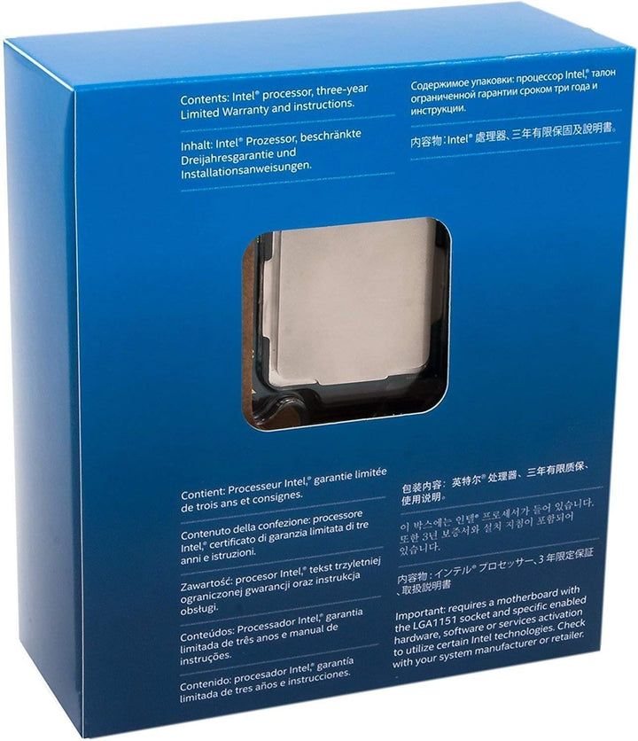 Intel Core i7–7700 K 4,2 GHz QuadCore 8 MB Cache Prozessor nur der Prozessor, nur der Prozessor