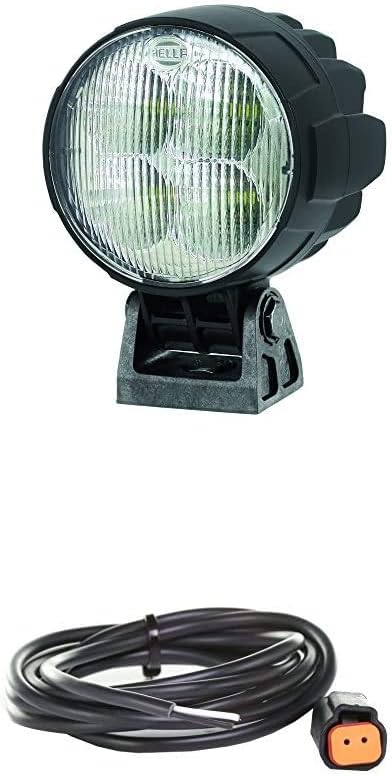 Hella 1G0 996 263-031 Arbeitsscheinwerfer - M90 - LED - 12V/24V - geschraubt - Nahfeldausleuchtung +