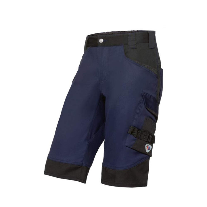 BP 1827-033-1432-64n Shorts, Höhere Taille am Rücken, 225,00 g/m² Stoffmischung mit Stretch, Nachtbl
