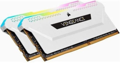 Corsair VENGEANCE RGB PRO SL 32GB (2x16GB) DDR4 3200 (PC4-25600) C16 1.35V Desktop Memory - Weiss 2