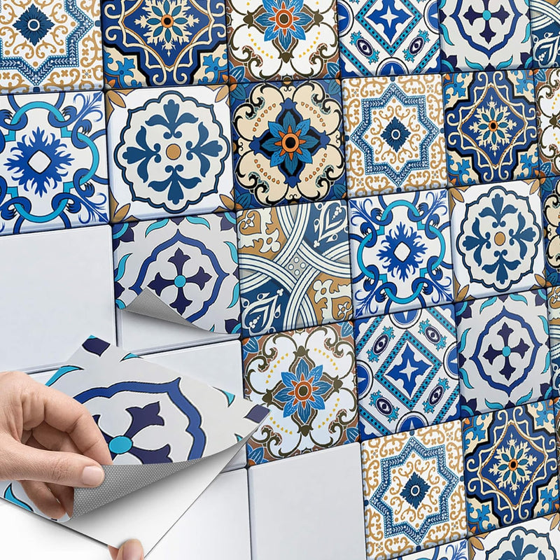 CREATISTO Mosaik Klebefliesen Stickerfliesen Fliesenfolie - Aufkleber Folie für Fliesen I Stickerfli