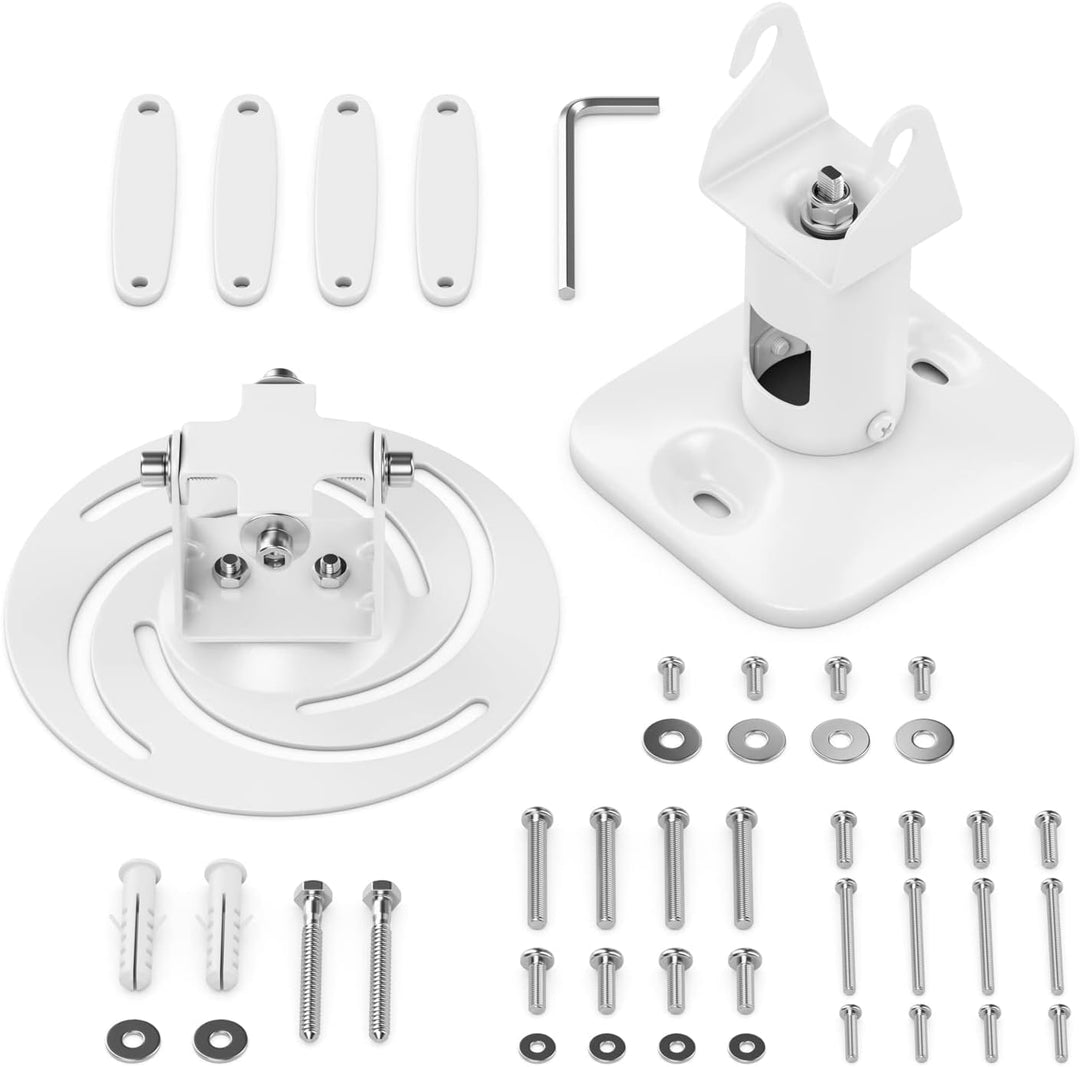 deleyCON Universal Beamer Projektor Deckenhalterung +-25° Neigbar - 360° Schwenkbar - bis 15Kg - Dec