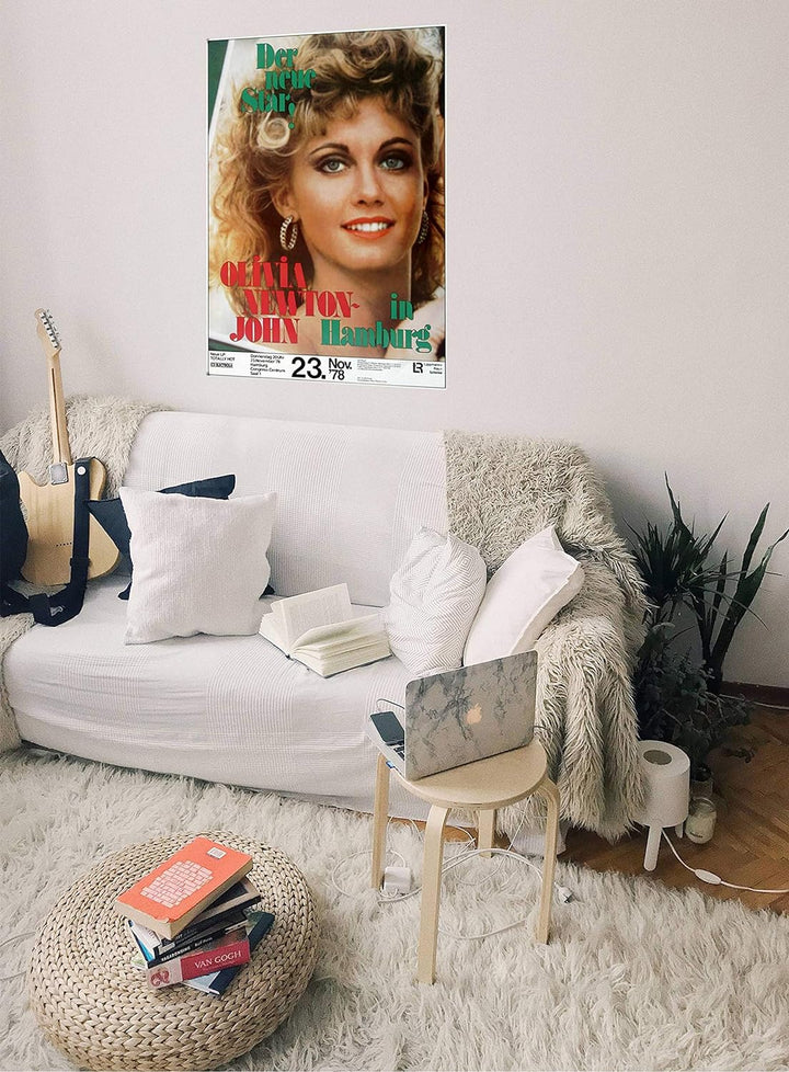 Olivia Newton-John - Totally Hot, Hamburg 1978 » Konzertplakat/Premium Poster | Live Konzert Veranst