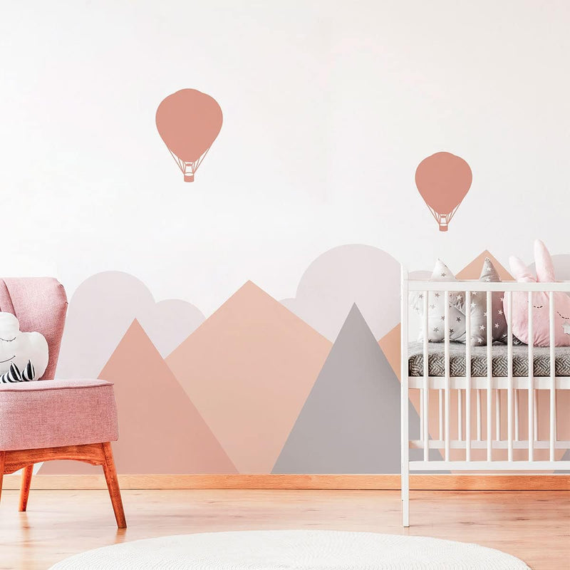 Wandsticker Kinder Deko Babyzimmer Wandsticker Kinder Wandsticker skandinavische Berge Stockholm H12