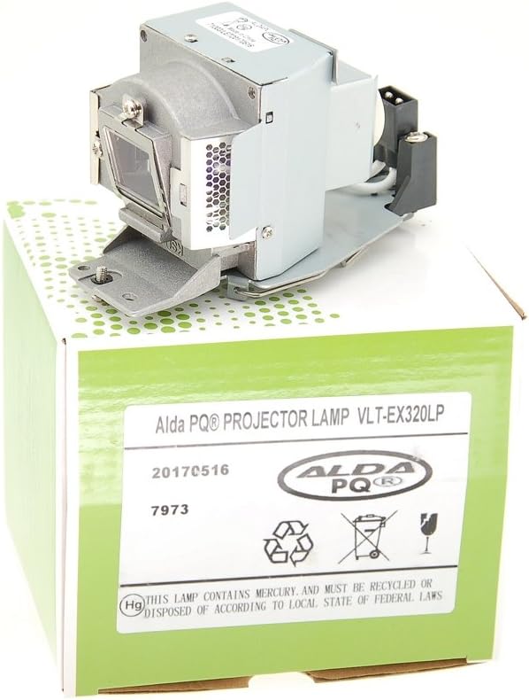 Alda PQ Premium, Beamer Lampe kompatibel mit Mitsubishi EW330U, EW331U-ST, EX320-ST, EX321U, EX321U-