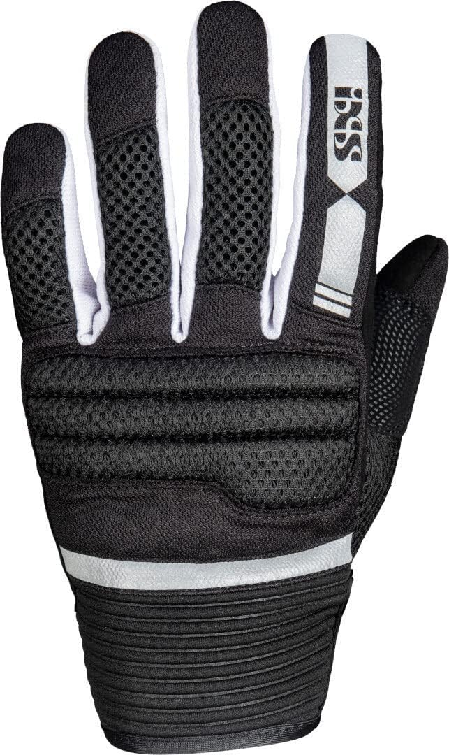 IXS Samur-Air 2.0 Motorradhandschuhe (Black/White,L)
