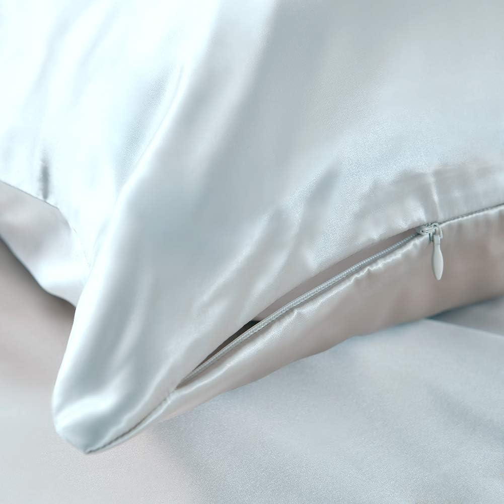 THXSILK 25 Momme Seide Kissenbezug für Haar und Haut - Maulbeerseide Kissenbezug - Hypoallergen mit
