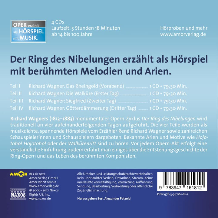 Der Ring des Nibelungen, Audio-CD