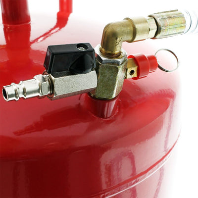 Wiltec Pneumatisches Ölabsauggerät mit 22,7 L Tank für Ölwechsel und Ölentnahme