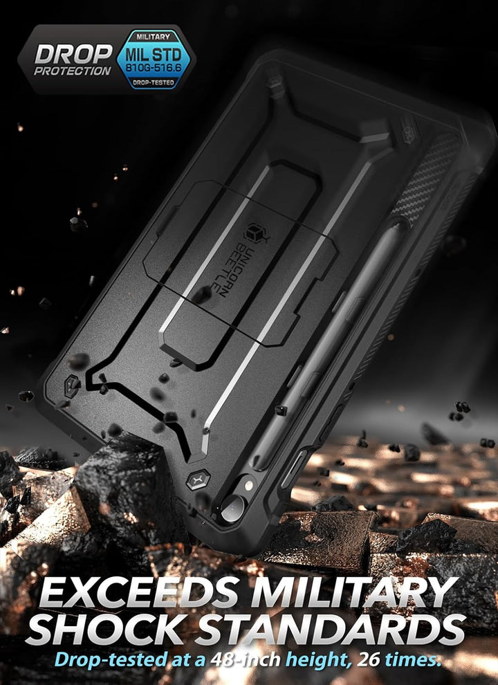 SUPCASE Unicorn Beetle Pro Hülle für Samsung Galaxy Tab S9 / S8 / S7 (11 Zoll), Bumper Case 360 Grad