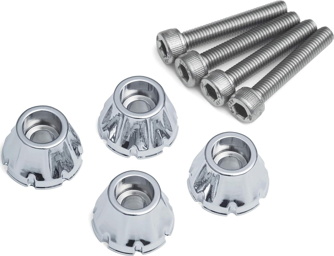 Kuryakyn Dekorative Windschutzscheiben-Schrauben für Harley 2015-2018 FLTRX und SL Modelle