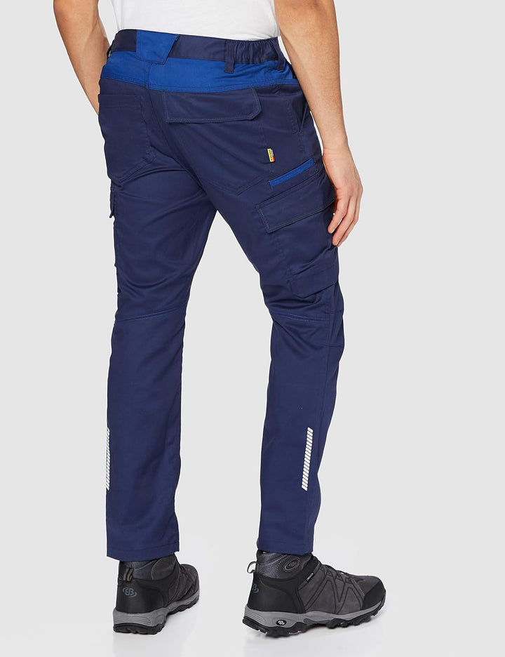 Blaklader 144418328985C56 Industrie Stretch Arbeitshose, Marineblau/Kornblume, Grösse C56