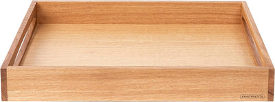Continenta 4140 Oak Wood Tablett aus Eichenholz, Holz, Hellbraun
