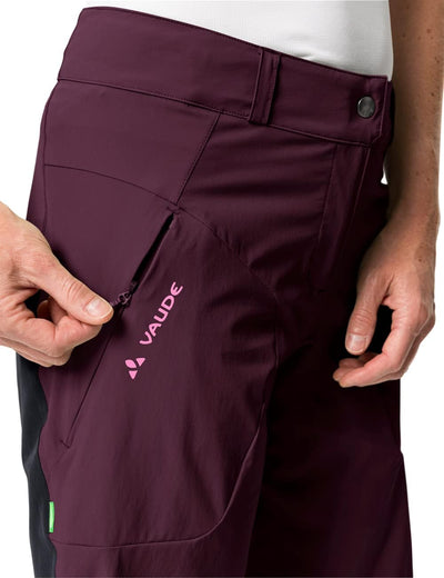 VAUDE Damen Hose Women's Altissimo Shorts Ii 40 Cassis, 40 Cassis